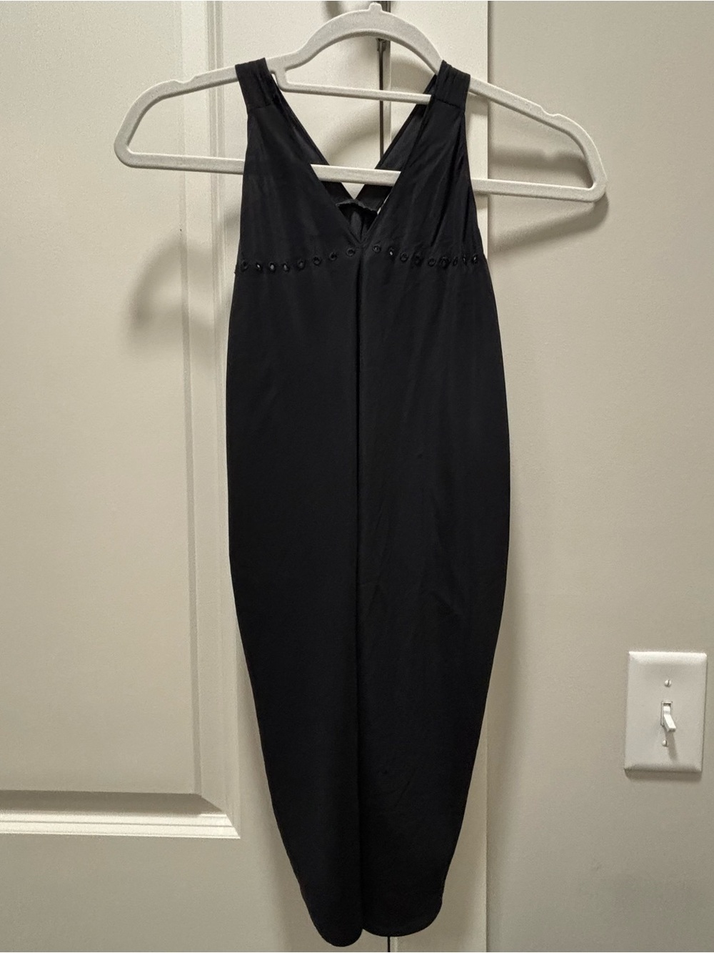 Ramy Brook Black Silk Top